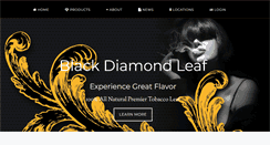 Desktop Screenshot of blackdiamondleaf.com
